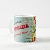 Centraal Florida Kaart Mok (Voorkant links)