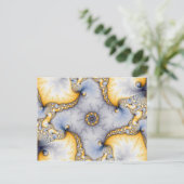 Centraal - Fractal Art Briefkaart (Staand voorkant)