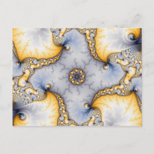 Centraal - Fractal Art Briefkaart (Voorkant)