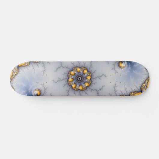 Centraal - Fractal Art Persoonlijk Skateboard (Horizontaal)