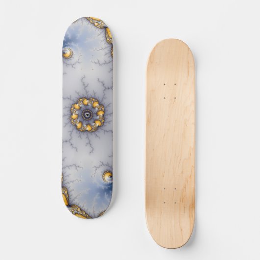 Centraal - Fractal Art Persoonlijk Skateboard (Voorkant)