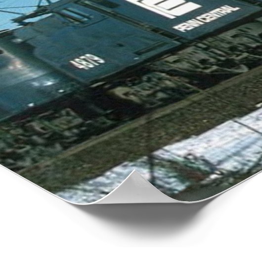 Centraal-GG-1s van Penn in gebruik Poster (Hoek)