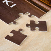 Centraal Helsinki tijdens het blauwe uur Legpuzzel (Zijkant)