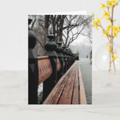 Centraal het parkwenskaart van New York Kaart (Gele Bloem)