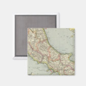 Centraal-Italië Magneet (Voorkant / Achterkant)