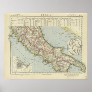 Centraal-Italië Poster