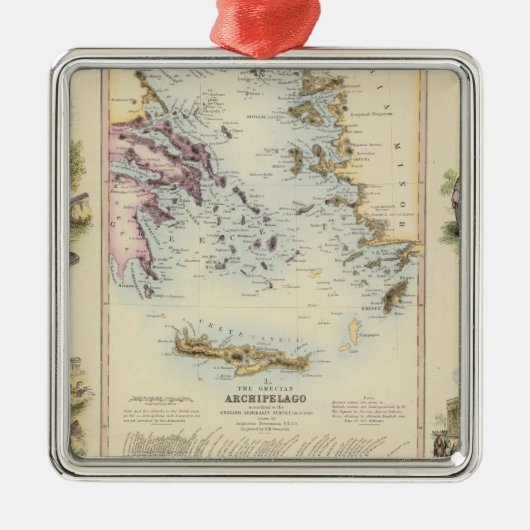 Centraal-mediterrane regio Turkije Metalen Ornament (Voorkant)