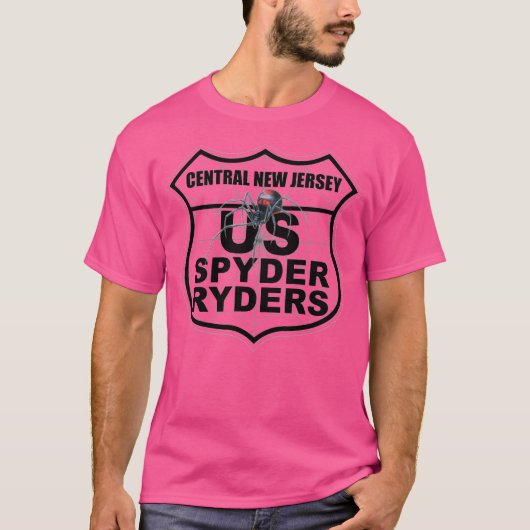 Centraal New Jersey Chapter - Logo Transparant T-shirt (Voorkant)