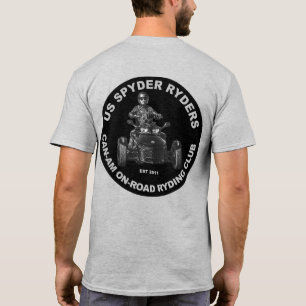 Centraal New Jersey Chapter - Rond Zwart T-shirt