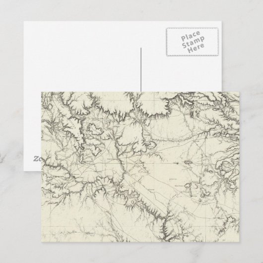 Centraal-Nieuw-Mexico Briefkaart (Voorkant / Achterkant)