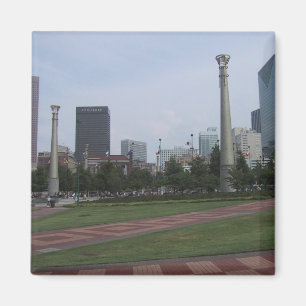 Centraal Olympisch Park in het centrum van Atlanta Magneet
