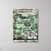 CENTRAAL PARK, 1860 CANVAS AFDRUK (Voorkant)