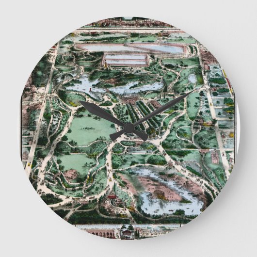 CENTRAAL PARK, 1860 GROTE KLOK (Voorkant)