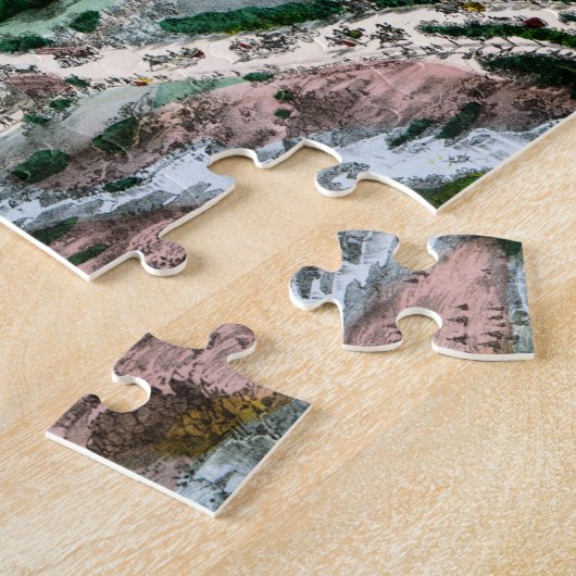 CENTRAAL PARK, 1860 LEGPUZZEL (Zijkant)