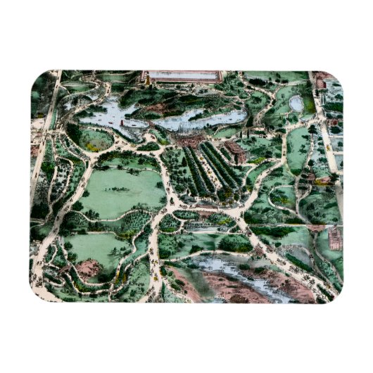 CENTRAAL PARK, 1860 MAGNEET (Horizontaal)