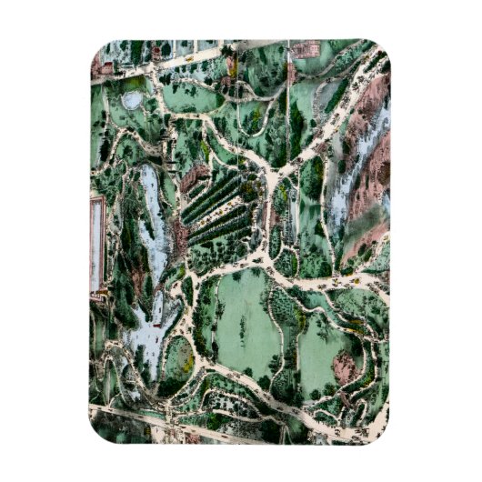 CENTRAAL PARK, 1860 MAGNEET (Verticaal)