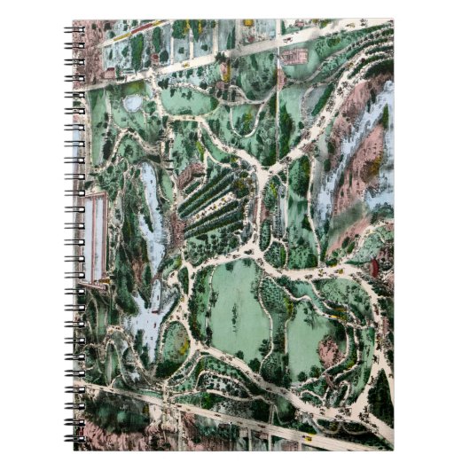 CENTRAAL PARK, 1860 NOTITIEBOEK (Voorkant)