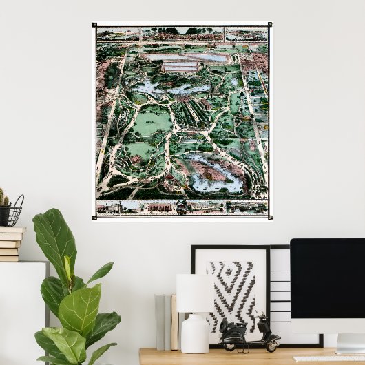 CENTRAAL PARK, 1860 POSTER (Thuiskantoor)