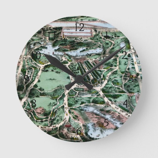 CENTRAAL PARK, 1860 RONDE KLOK (Voorkant)