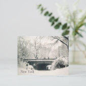 centraal park briefkaart (Staand voorkant)