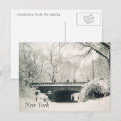 centraal park briefkaart (Voorkant / Achterkant)