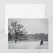 Centraal park, Briefkaart (Voorkant / Achterkant)