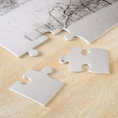 Centraal Park - De mooie wintersneeuw Legpuzzel (Zijkant)