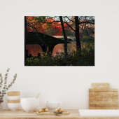 Centraal Park: gesprek over de brug van Bow Poster (Keuken)