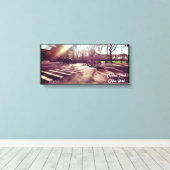 CENTRAAL PARK NEW YORK CANVAS AFDRUK (Insitu (Houten vloer))