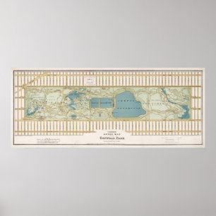 Centraal Park Plan Poster