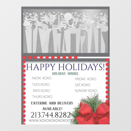 CENTRAAL PARK RAAMSTICKER (Vel)