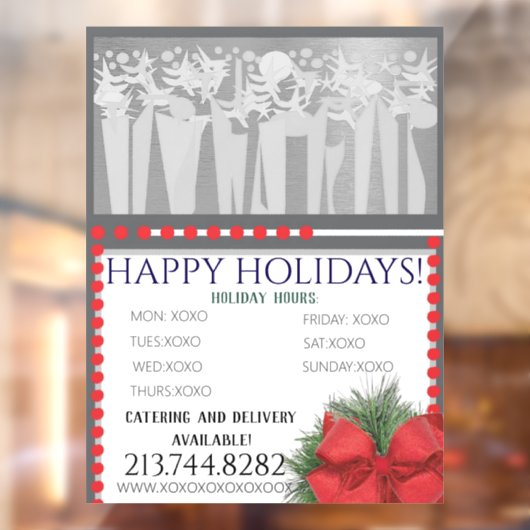 CENTRAAL PARK RAAMSTICKER (Vel 2)