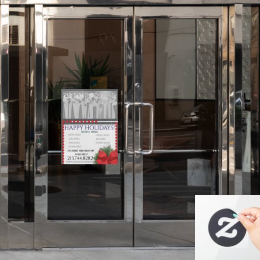 CENTRAAL PARK RAAMSTICKER (Kantoordeur)