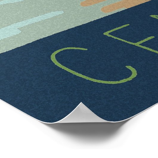  centraal park reisposter poster (Hoek)