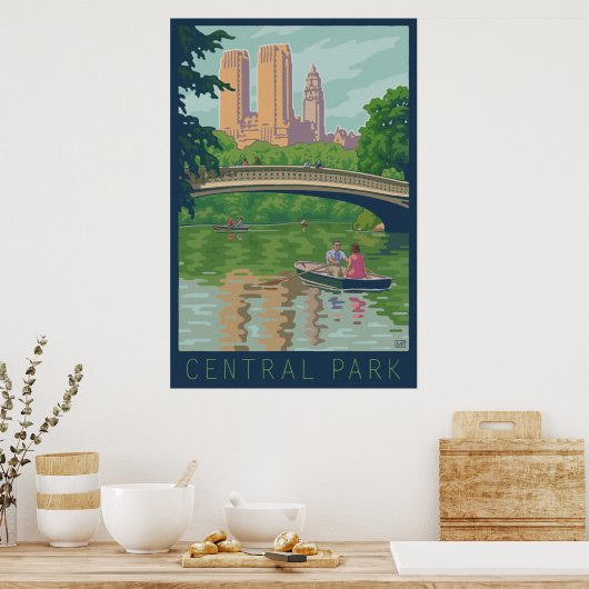  centraal park reisposter poster (Keuken)