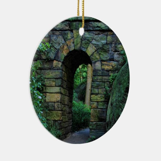 Centraal Park: springstang Keramisch Ornament (Rechts)