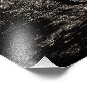 Centraal Park uitzicht Black and White Autumn Foto Afdruk (Hoek)