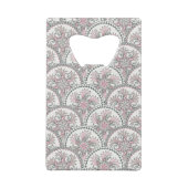 Centraal patroon creditkaart flessenopener (Achterkant)