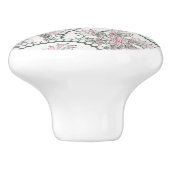 Centraal  patroon keramische knop (Zijkant)