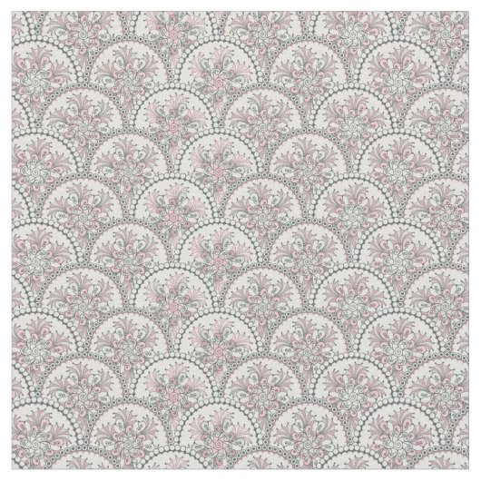 Centraal  patroon stof (Close Up)