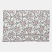 Centraal  patroon theedoek (Horizontaal)