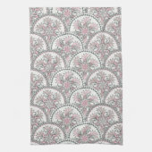 Centraal patroon theedoek (Verticaal)