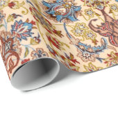 Centraal Persia Blue Symmetrical Stars  Cadeaupapier (Rol Hoek)