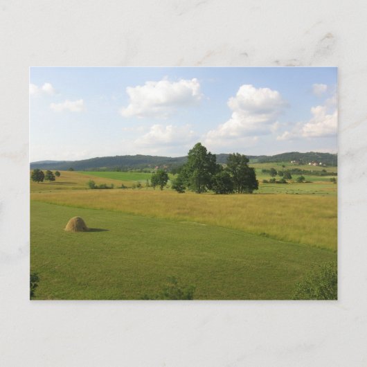 Centraal-Servisch Boerderij Briefkaart (Voorkant)