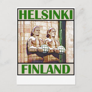 Centraal spoorwegstation, Helsinki Briefkaart