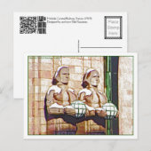 Centraal spoorwegstation van Helsinki Briefkaart (Voorkant / Achterkant)