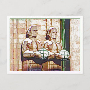 Centraal spoorwegstation van Helsinki Briefkaart