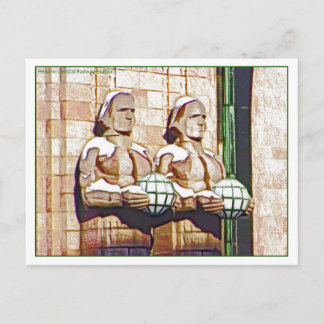 Centraal spoorwegstation van Helsinki Briefkaart