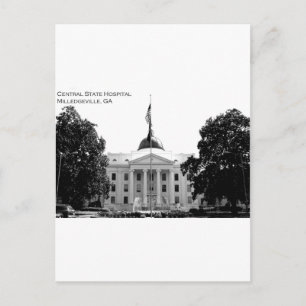 CENTRAAL STAATSVERMOGEN - MILLEDGEVILLE, GEORGIË BRIEFKAART