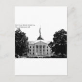 CENTRAAL STAATSVERMOGEN - MILLEDGEVILLE, GEORGIË BRIEFKAART (Voorkant)